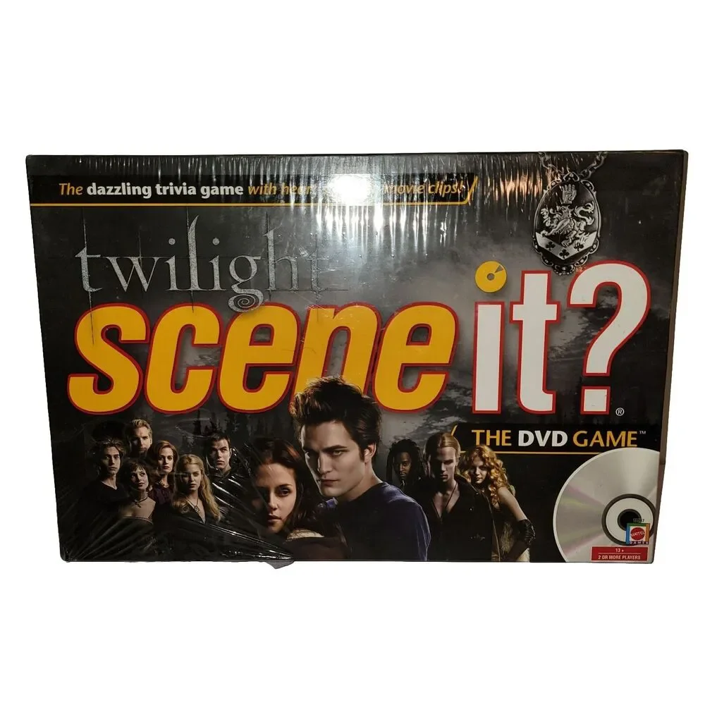 Twilight Scene It? Board Game The DVD Game Mattel 2009.  SEALED
